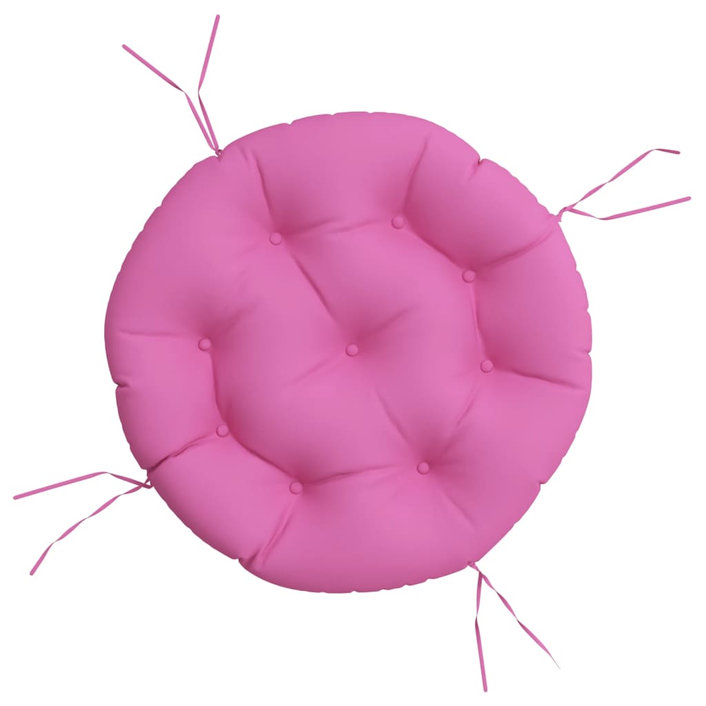 Zitkussen rond Ø 60x11 cm oxford stof roze