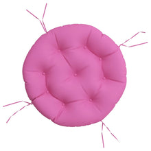 Zitkussen rond Ø 60x11 cm oxford stof roze