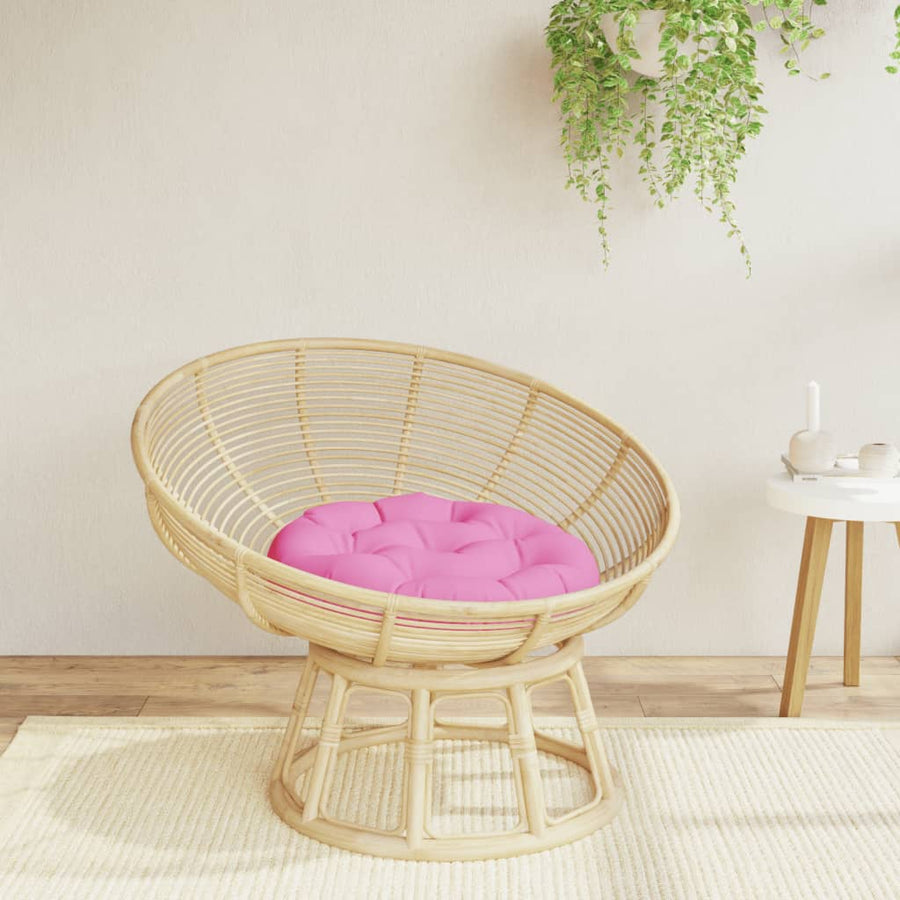 Zitkussen rond Ø 60x11 cm oxford stof roze