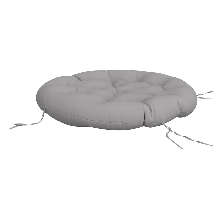 Zitkussen rond Ø 100x11 cm oxford stof grijs