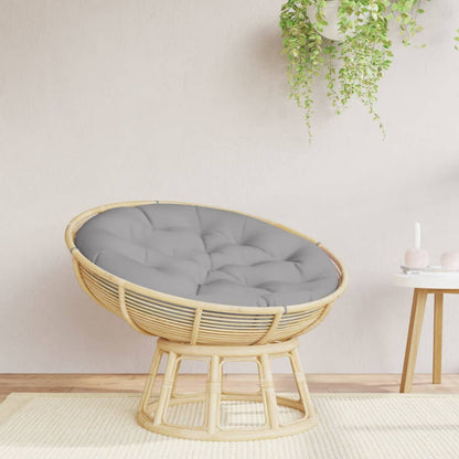 Zitkussen rond Ø 100x11 cm oxford stof grijs