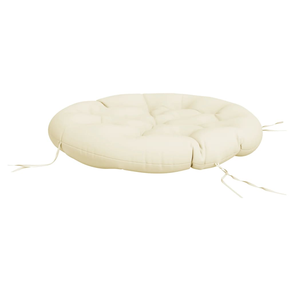 Zitkussen Rond Ø Oxford Stof Kleurig 100 x 11 cm crème