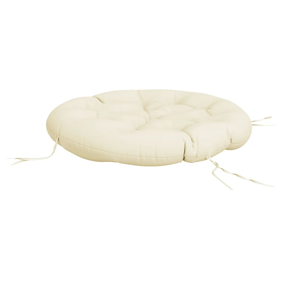 Zitkussen Rond Ø Oxford Stof Kleurig 100 x 11 cm crème