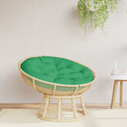 Seat cushion round Ø 100x11 cm oxford fabric green