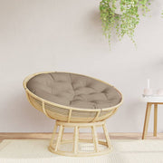 Zitkussen rond Ø 100x11 cm oxford stof taupe