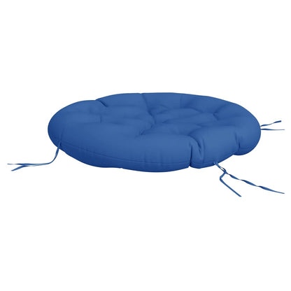 Zitkussen rond Ø 100x11 cm oxford stof koningsblauw