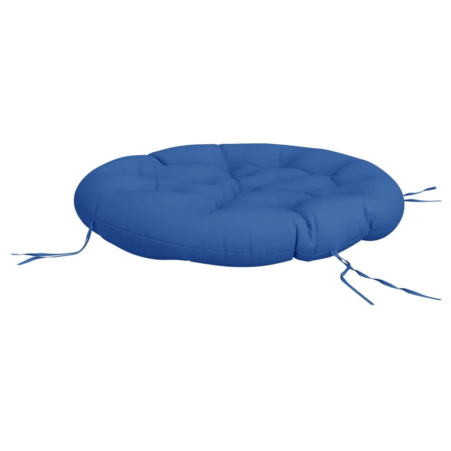 Zitkussen rond Ø 100x11 cm oxford stof koningsblauw