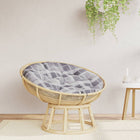 Zitkussen rond Ø 100x11 cm grijs