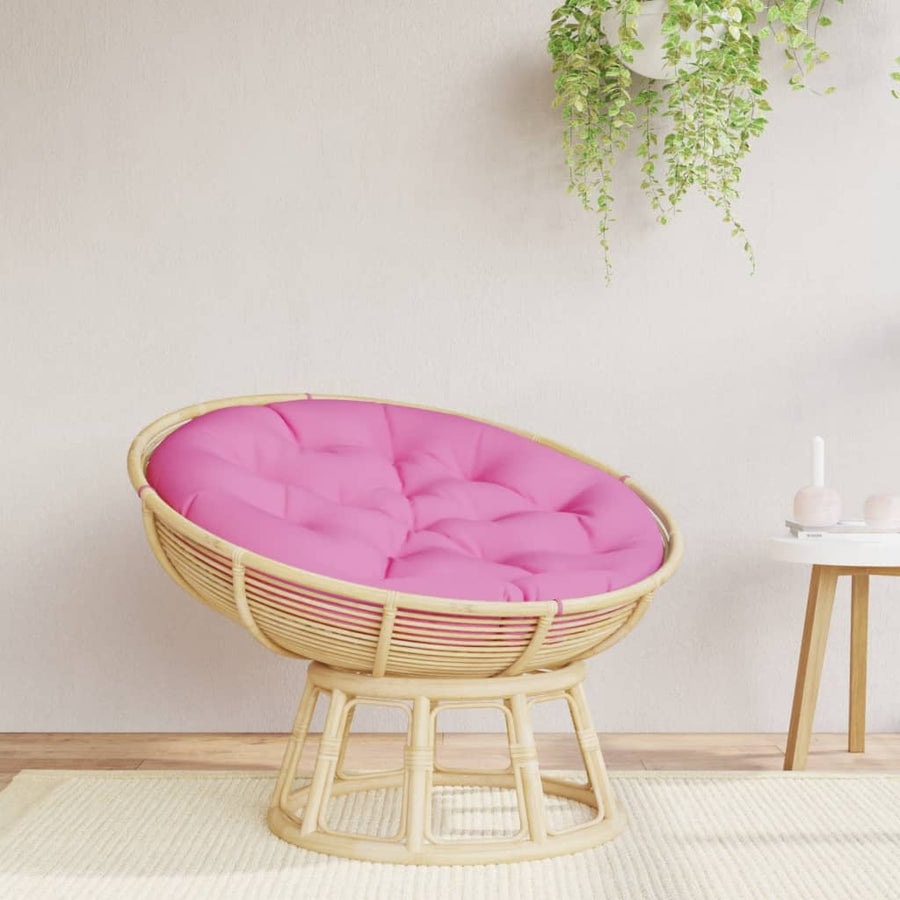 Zitkussen rond Ø 100x11 cm oxford stof roze