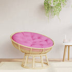 Zitkussen rond Ø 100x11 cm roze oxford stof