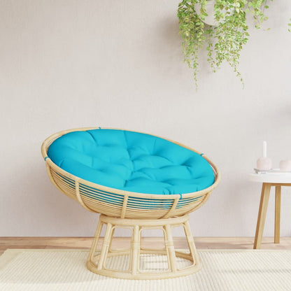 Zitkussen rond Ø 100x11 cm oxford stof turquoise