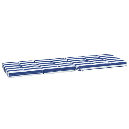 Terrasstoelkussens Gestreept Oxford Stof En Blauw en wit