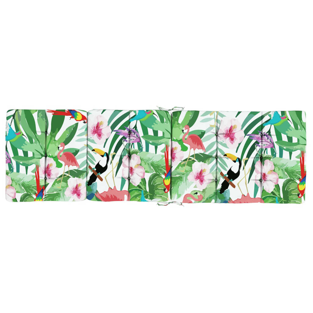 Stoelkussens Oxford Stof Meerkleurig Groen en roze