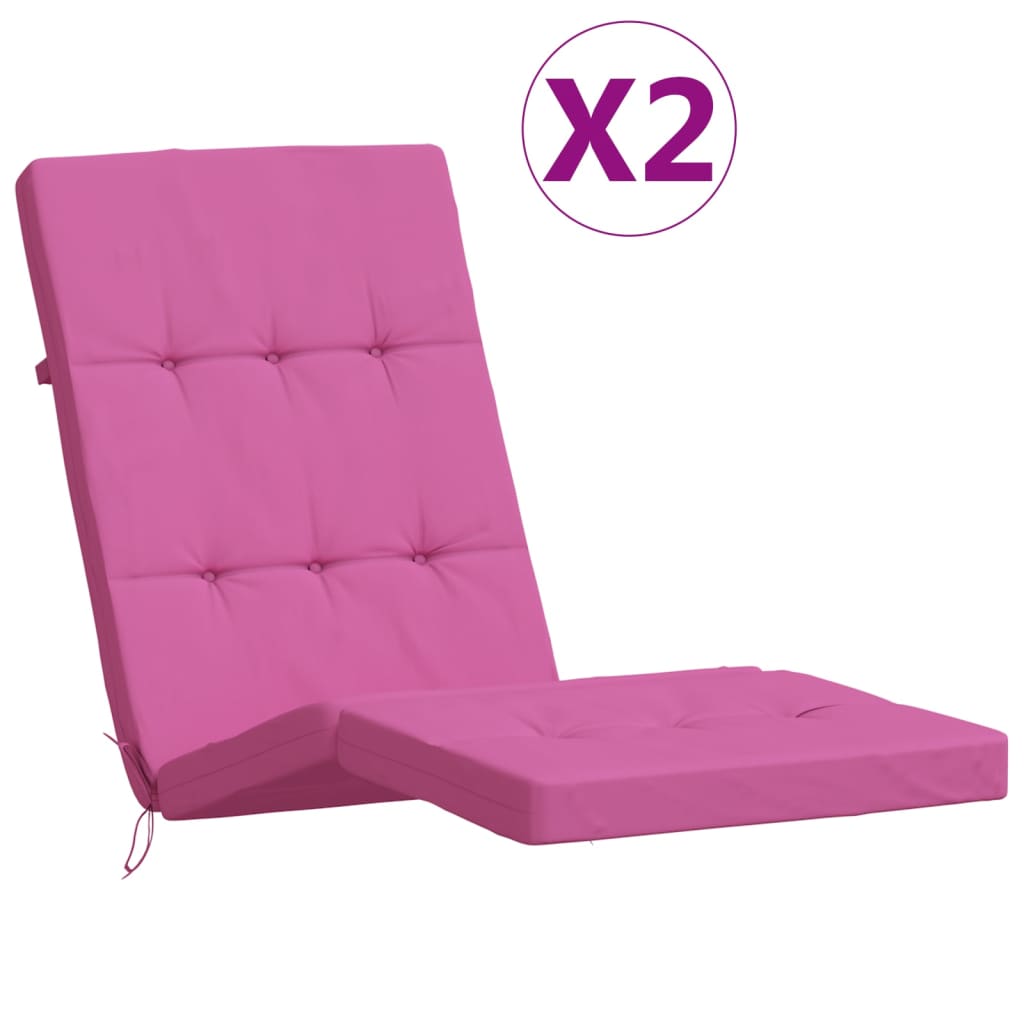 Terrasstoelkussens Oxford Stof Roze