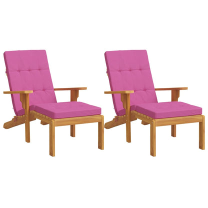 Terrasstoelkussens Oxford Stof Roze