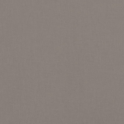 Relaxstoel Met Voetenbank Stof Taupe