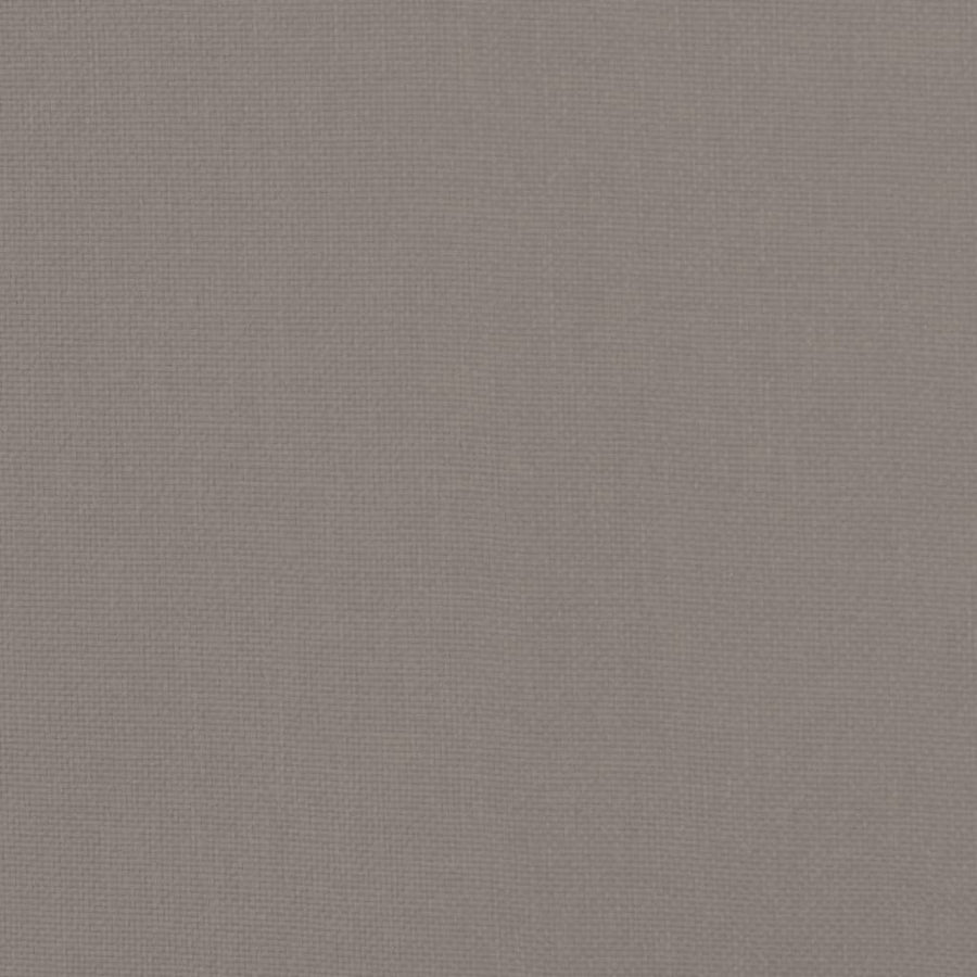 Relaxstoel Met Voetenbank Stof Taupe