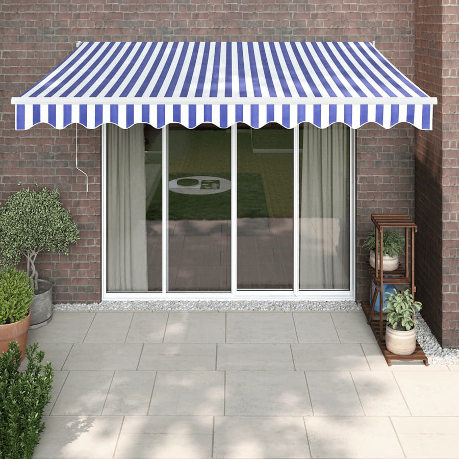 Luifel Uittrekbaar 3,5X2,5 M Stof En Aluminium 3.5 x 2.5 m