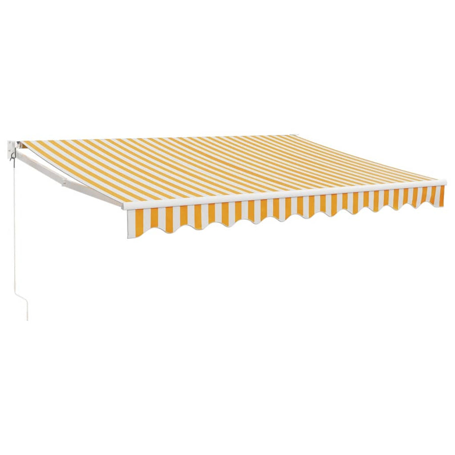 Luifel Uittrekbaar 3,5X2,5 M Stof En Aluminium 3.5 x 2.5 m