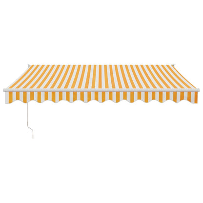 Luifel Uittrekbaar 3,5X2,5 M Stof En Aluminium 3.5 x 2.5 m