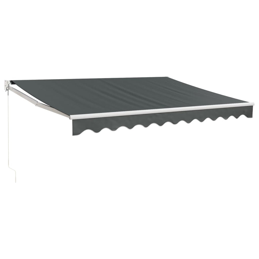 Luifel Uittrekbaar 3,5X2,5 M Stof En Aluminium Kleurig 3.5 x 2.5 m