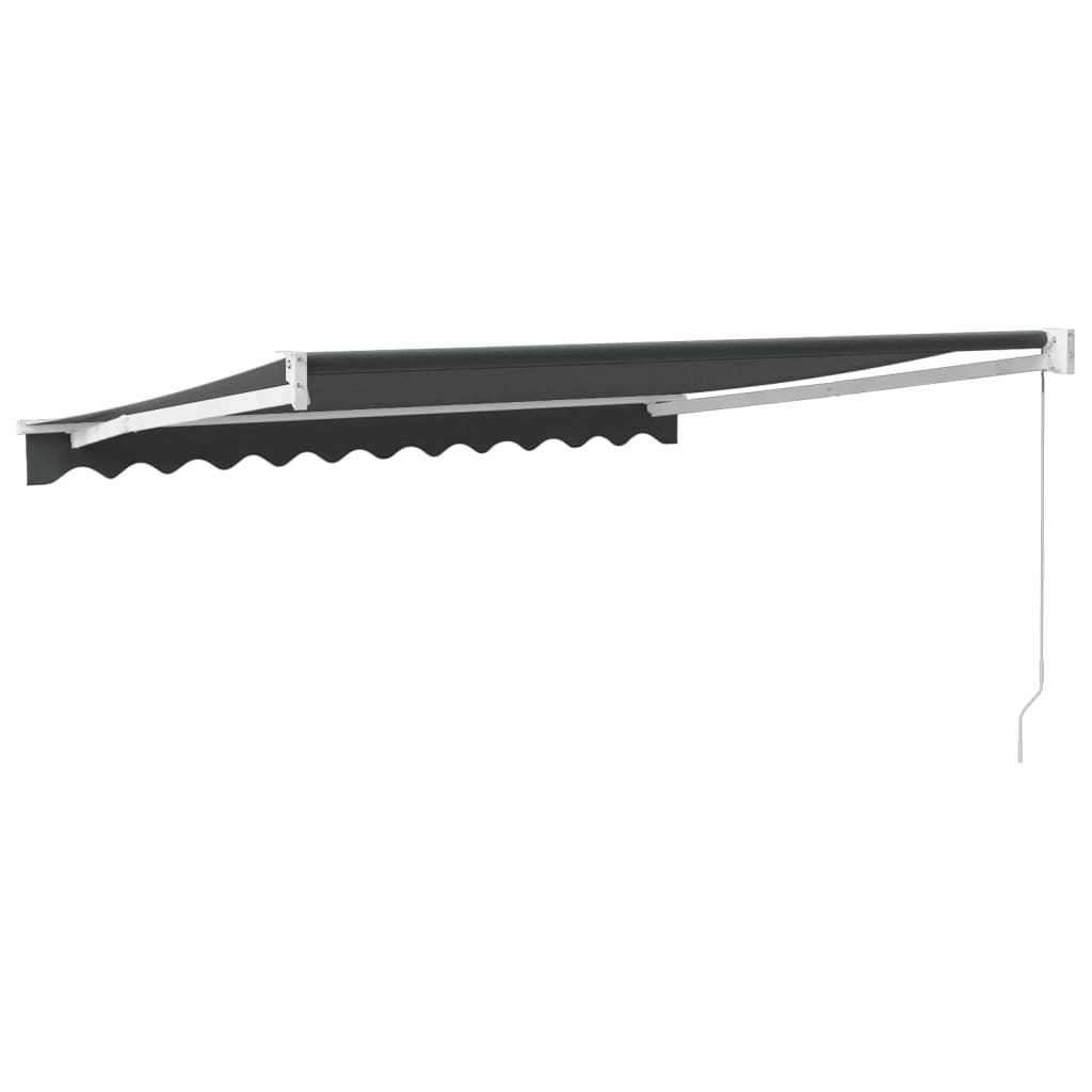 Luifel Uittrekbaar 3,5X2,5 M Stof En Aluminium Kleurig 3.5 x 2.5 m