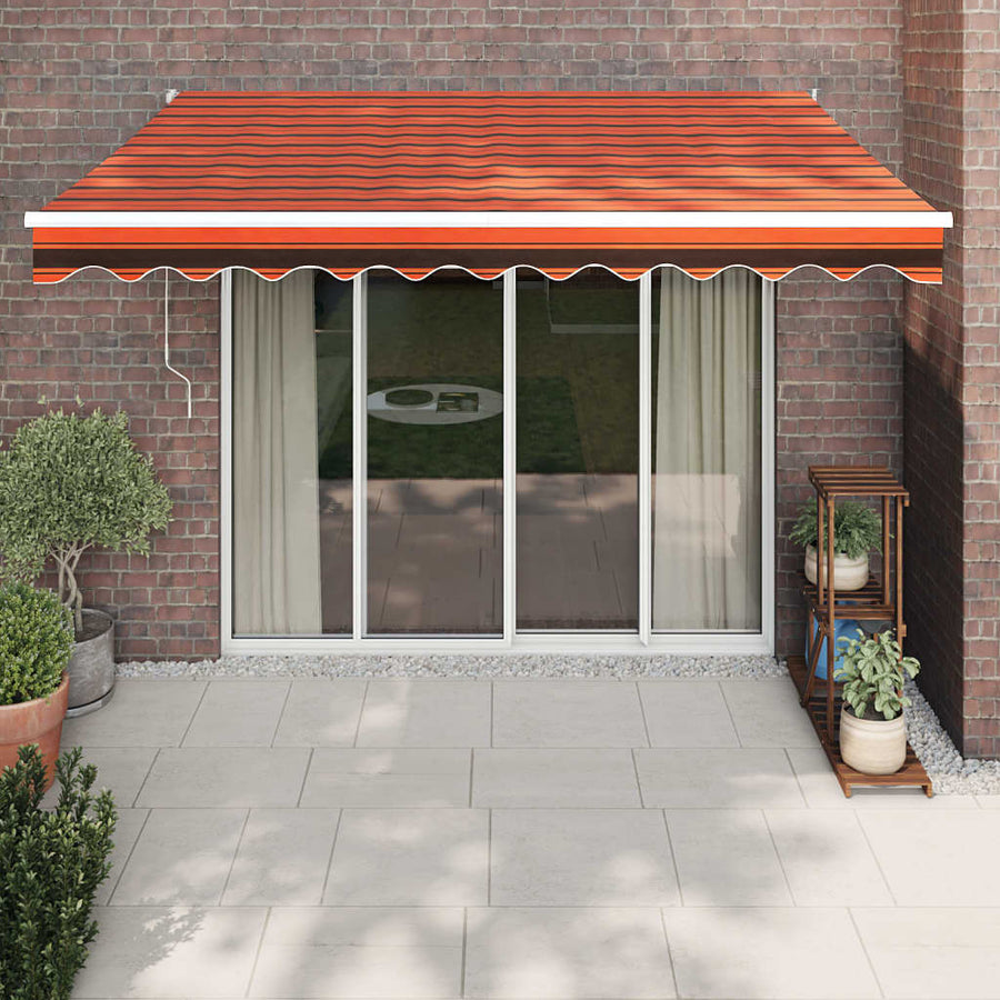 Luifel Uittrekbaar 3,5X2,5 M Stof En Aluminium 3.5 x 2.5 m