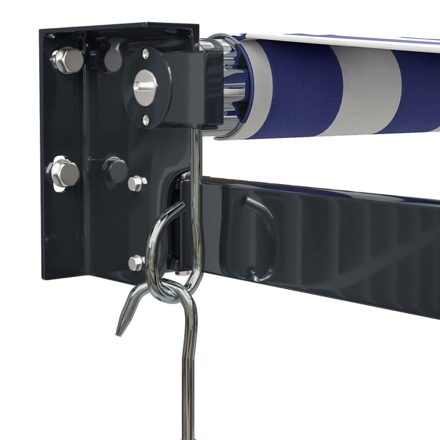 Luifel Uittrekbaar 4,5X3 M Stof En Aluminium En 4.5 x 3 m