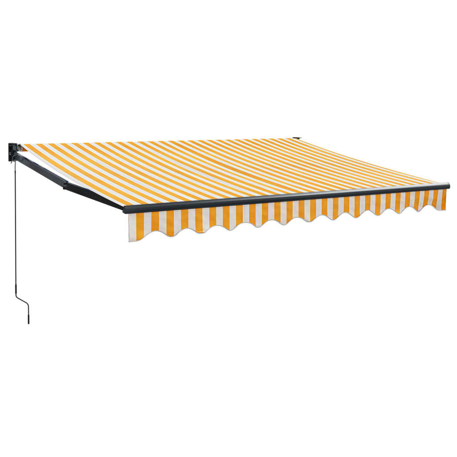 Luifel Uittrekbaar 3X2,5 M Stof En Aluminium En 3 x 2.5 m