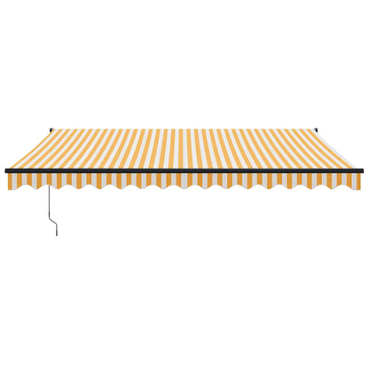Luifel Uittrekbaar 4,5X3 M Stof En Aluminium En 4.5 x 3 m