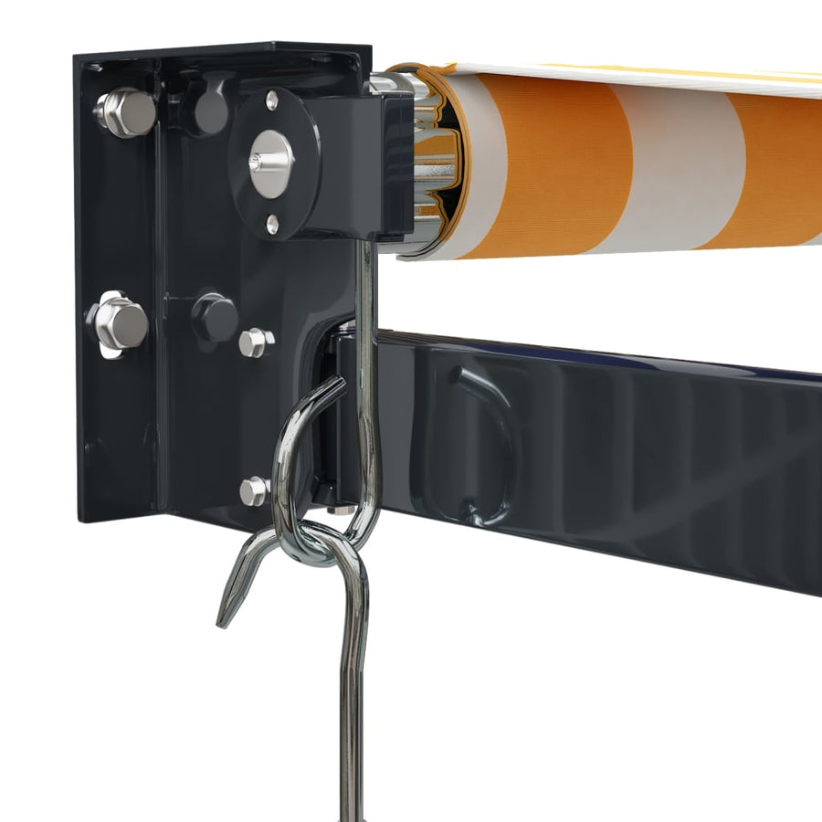 Luifel Uittrekbaar 4,5X3 M Stof En Aluminium En 4.5 x 3 m