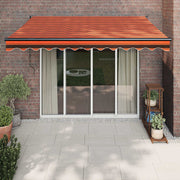 Luifel uittrekbaar 3x2.5 m stof aluminium