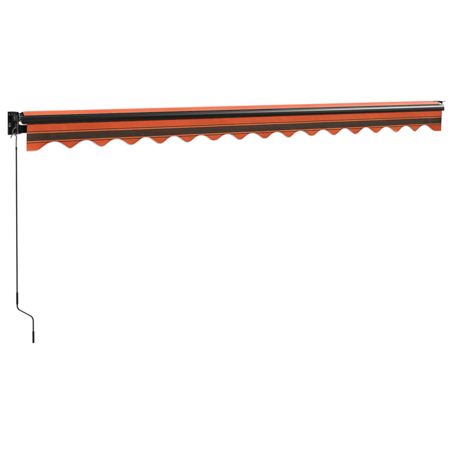 Luifel Uittrekbaar 4,5X3 M Stof En Aluminium En 4.5 x 3 m
