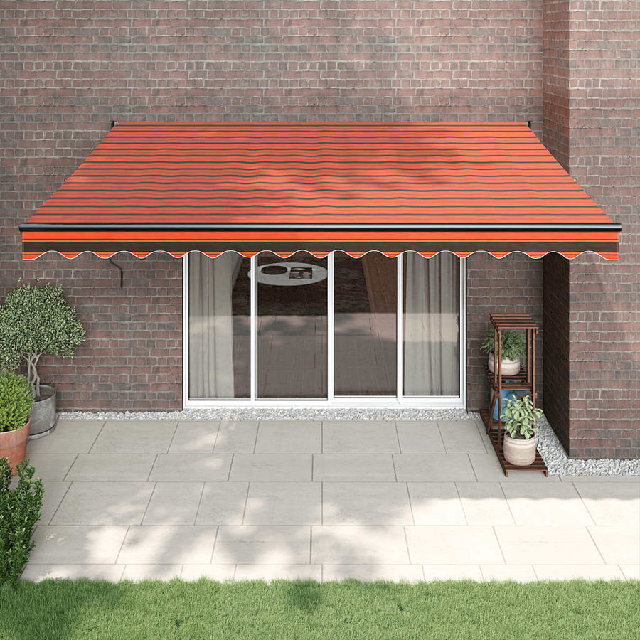 Luifel Uittrekbaar 4,5X3 M Stof En Aluminium En 4.5 x 3 m