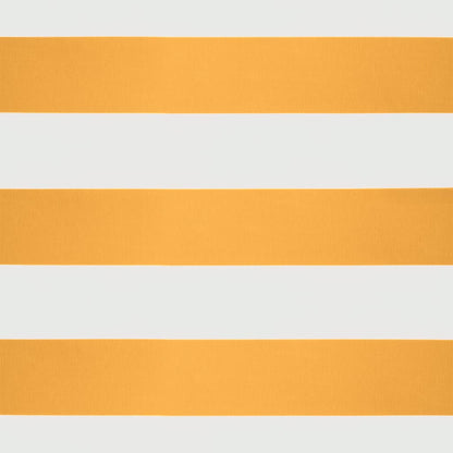 Luifel elektrisch uitschuifbaar 3,5x2,5 m geel en wit 3.5 x 2.5 m Geel en wit