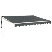 Luifel Automatisch Uitschuifbaar 3X2,5 M Kleurig Antraciet 3 x 2.5 m