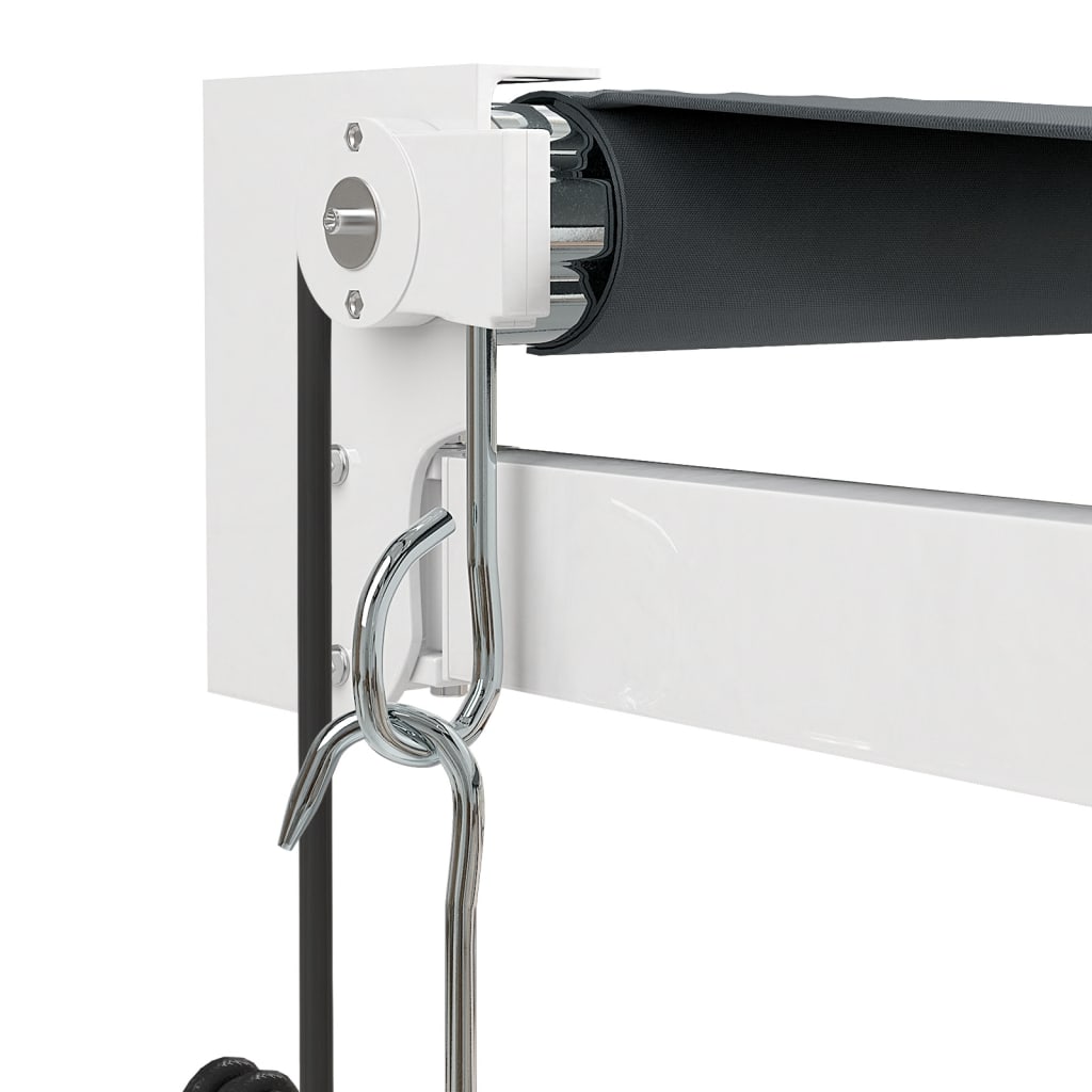 Luifel Automatisch Uitschuifbaar 4,5X3 M Antracietkleurig Antracietkleurig (Wit Frame) 4.5 x 3 m