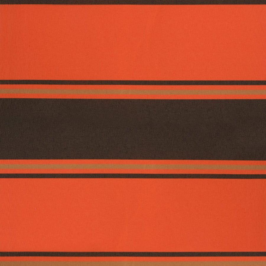 Luifel Automatisch Uitschuifbaar 3,5X2,5 M En Bruin 3.5 x 2.5 m Oranje en wit