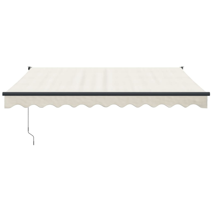 Luifel Automatisch Uitschuifbaar 3X2,5 M Kleurig 3 x 2.5 m Crème