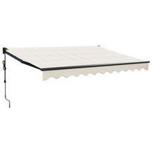 Luifel Elektrisch Uitschuifbaar 3,5X2,5 M Kleurig 3.5 x 2.5 m Crème