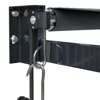 Luifel Automatisch Uitschuifbaar 3X2,5 M Antracietkleurig Antraciet (Lijst Antraciet) 3 x 2.5 m