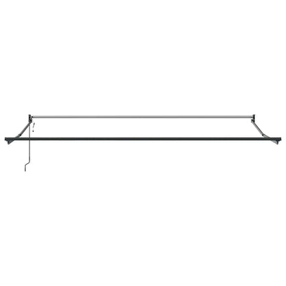 Luifel Automatisch Uitschuifbaar 4,5X3 M En Oranje En Bruin (Lijst Antraciet) 4.5 x 3 m