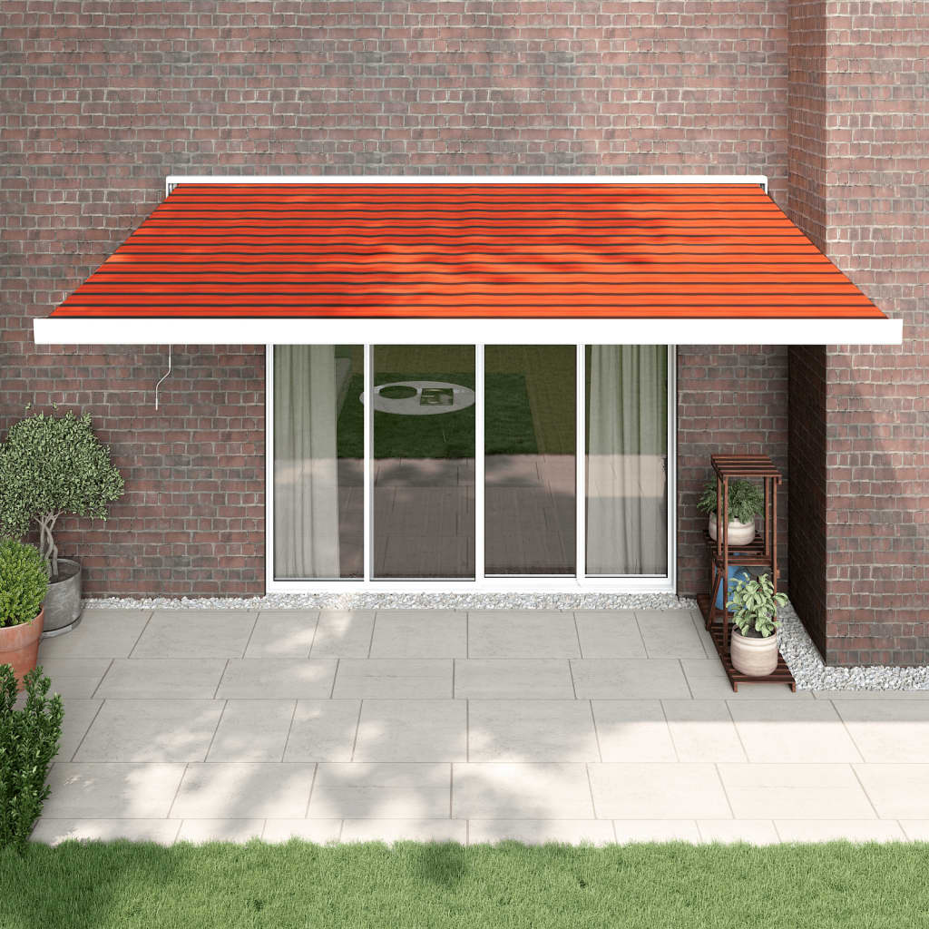 Luifel Uittrekbaar 4,5X3 M Stof En Aluminium En 4.5 x 3 m