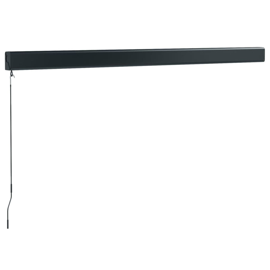Luifel Uittrekbaar 3,5X2,5 M Stof En Aluminium Geel En Wit