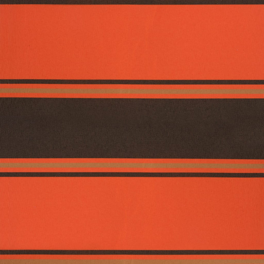 Luifel Uittrekbaar 3,5X2,5 M Stof En Aluminium Oranje En Bruin