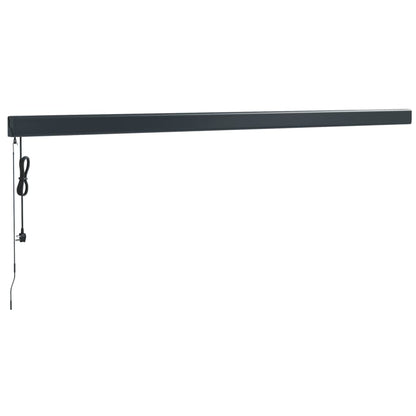 Luifel Uittrekbaar 5X3 M Stof En Aluminium Geel En Wit