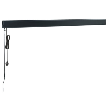 Luifel Uittrekbaar 3,5X2,5 M Stof En Aluminium Oranje En Bruin