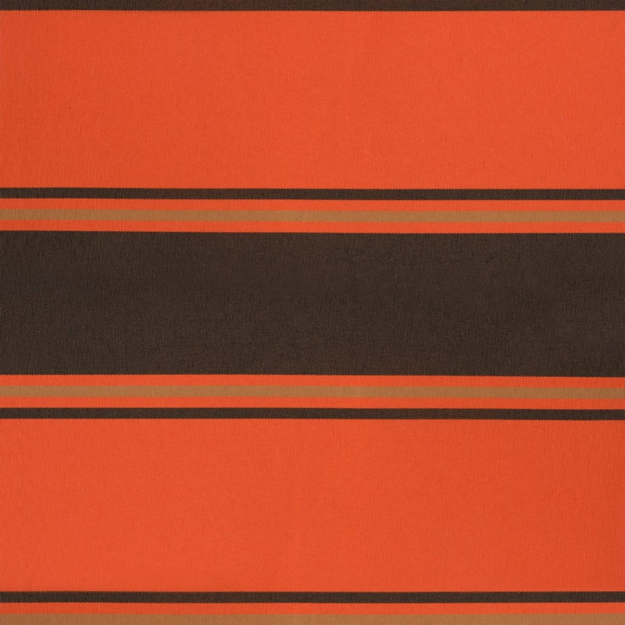 Luifel Uittrekbaar 4,5X3 M Stof En Aluminium Oranje En Bruin