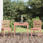 3-piece Bistro Set, solid Douglas fir