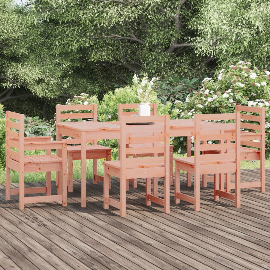 -Delige Tuinset Massief Douglashout Natuurlijk douglashout